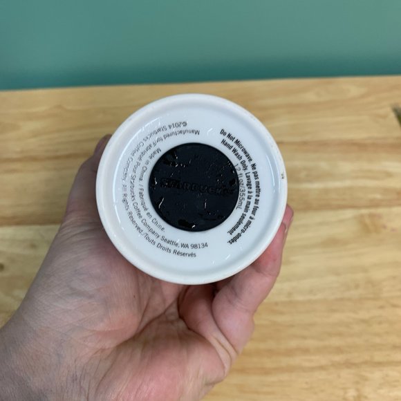 Starbucks Classic Reusable Coffee Tea Travel Tumbler Double Wall Ceramic Mug - Picture 6 of 7